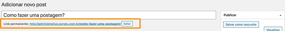 editar link permanente wordpress