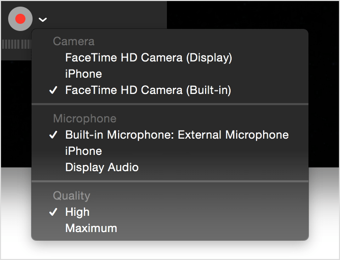 gravar sermões com quicktime